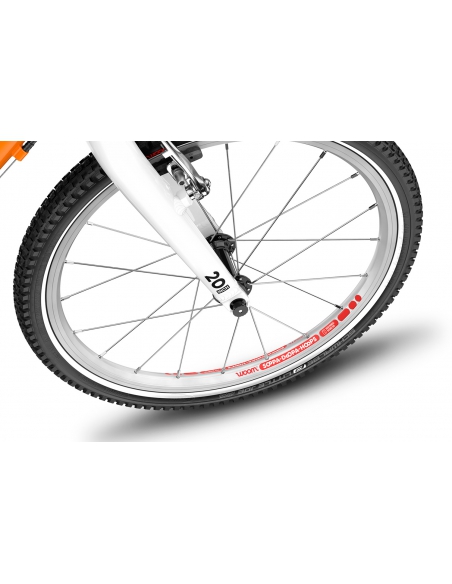 Rower dziecięcy Woom 4 Flame Orange (20") pomarańczowy Rower dziecięcy Woom 4 Flame Orange (20") pomarańczowy
