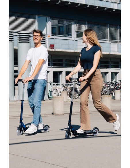 Hulajnoga Micro Sprite LED PEARL Blue Purple (świecące koła, perłowa powłoka)