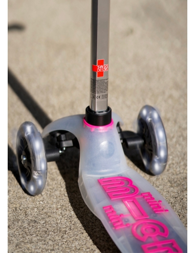 Hulajnoga Mini Micro Deluxe FLUX LED Neon Pink...