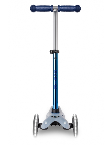 Hulajnoga Mini Micro Deluxe FLUX LED Neochrome Navy (świecące koła, półprzeźroczysty podest)