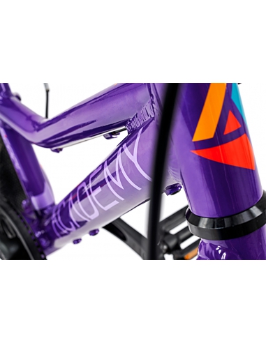 Rower dziecięcy Academy Grade 2 (14"-1S Belt) Purple (napęd na pasek)