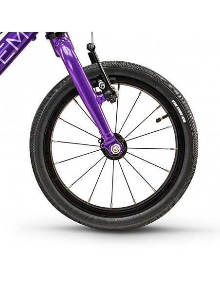 Rower dziecięcy Academy Grade 2 (14"-1S Belt) Purple (napęd na pasek)