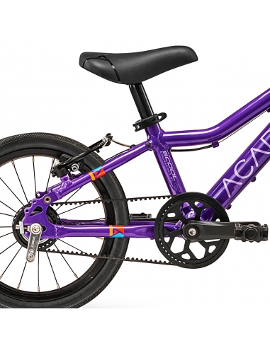 Rower dziecięcy Academy Grade 2 (14"-1S Belt) Purple (napęd na pasek)