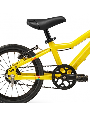 Rower dziecięcy Academy Grade 2 (14"-1S Belt) Yellow (napęd na pasek)