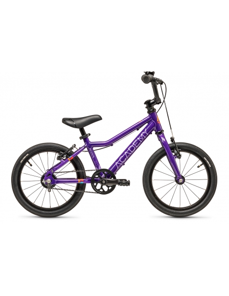 Rower dziecięcy Academy Grade 3 Belt (16") Purple (napęd na pasek)