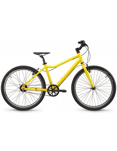 Rower dziecięcy Academy Grade 5 Belt (24") Yellow (napęd na pasek)