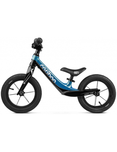 Rowerek biegowy Cariboo Magnesium Air Black/Blue (pompowane koła)