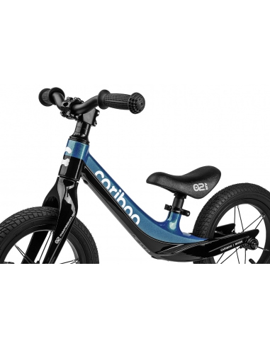 Rowerek biegowy Cariboo Magnesium Air Black/Blue (pompowane koła)