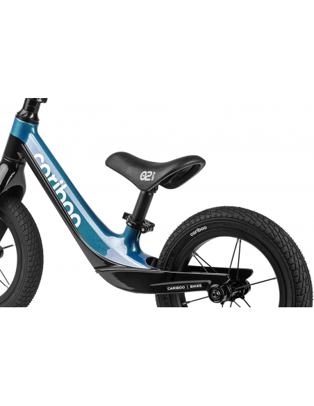 Rowerek biegowy Cariboo Magnesium Air Black/Blue (pompowane koła)