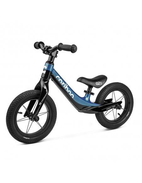 Rowerek biegowy Cariboo Magnesium Air Black/Blue (pompowane koła)