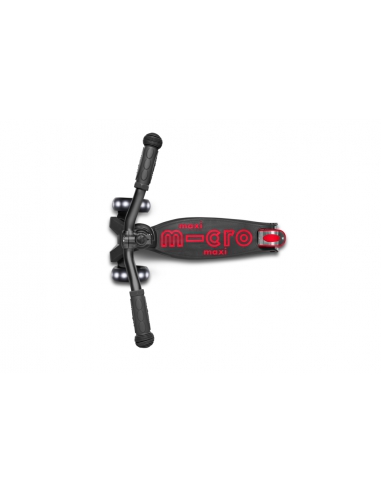 Hulajnoga Maxi Micro Deluxe PRO LED Black Red...
