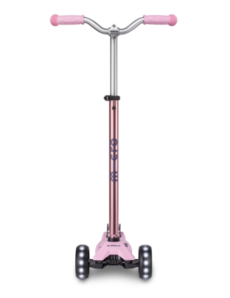 Hulajnoga Maxi Micro Deluxe PRO LED Rose (świecące koła)