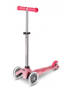 Hulajnoga Mini Micro Deluxe GLOW LED Plus Frosty Pink...