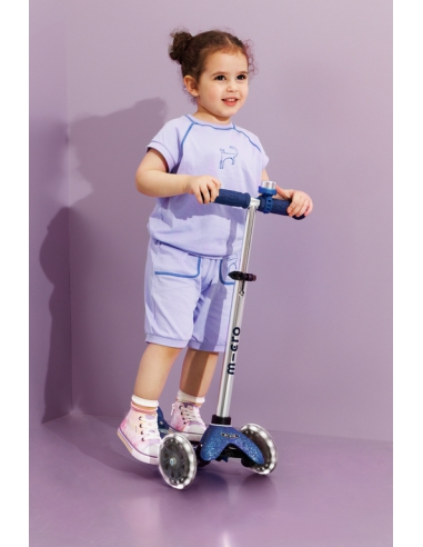 Hulajnoga Mini Micro Deluxe Galaxy GLITTER LED...