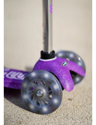 Hulajnoga Mini Micro Deluxe Fairy GLITTER LED...