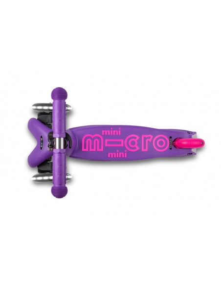 Hulajnoga Mini Micro Deluxe LED Purple/Pink (świecące koła)