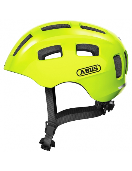 Kask dziecięcy  Abus Youn-I 2.0 Signal Yellow Kask dziecięcy  Abus Youn-I 2.0 Signal Yellow