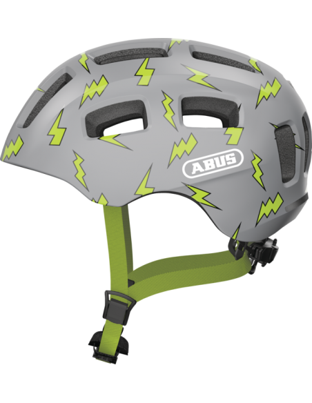 Kask dziecięcy Abus Youn-I 2.0 Grey Flash