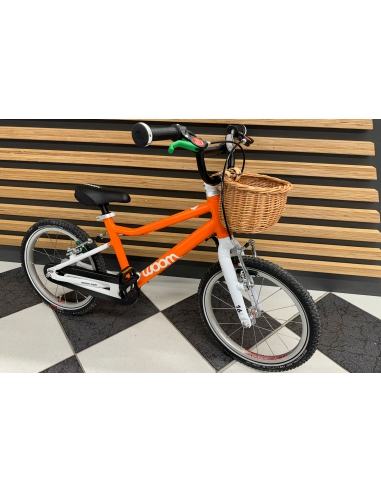 Naturalny wiklinowy koszyk MINI na rower dziecięcy lub rowerek biegowy (mocowany na paski)