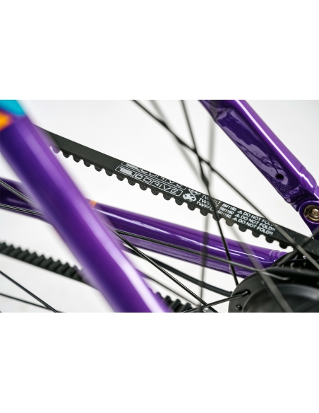 Rower dziecięcy Academy Grade 6 Belt (26") Purple (napęd na pasek)