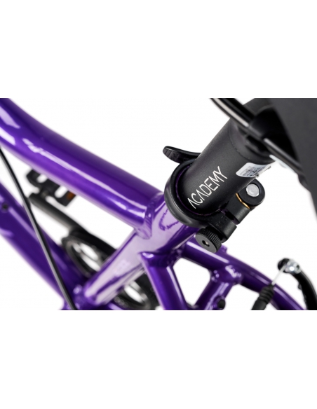 Rower dziecięcy Academy Grade 4 Belt (20") Purple (napęd na pasek)