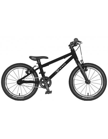 Rower dziecięcy Kubikes 16L AUTO Black czarny (z automatyczną przerzutką)