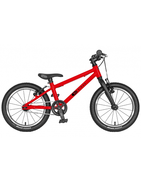 Rower dziecięcy Kubikes 16L AUTO Red czerwony (z automatyczną przerzutką)
