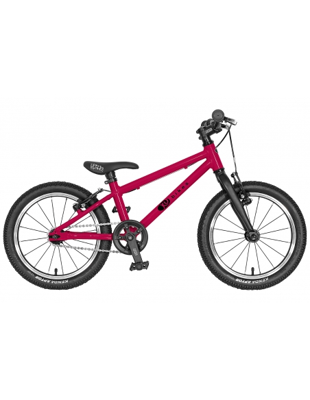Rower dziecięcy Kubikes 16L AUTO Pink różowy (z automatyczną przerzutką)