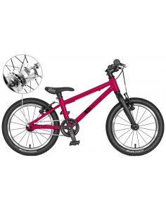 Rower dziecięcy Kubikes 16L AUTO Pink różowy (z automatyczną przerzutką)