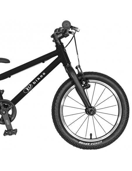 Rower dziecięcy Kubikes 16L AUTO Black czarny (z automatyczną przerzutką)