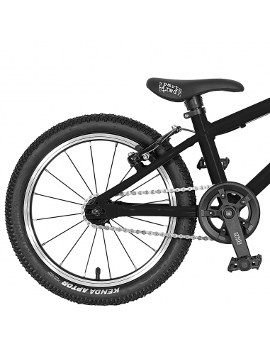 Rower dziecięcy Kubikes 16L AUTO Black czarny (z automatyczną przerzutką)