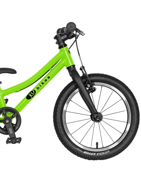 Rower dziecięcy Kubikes 16S Lime zielony