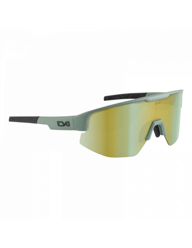 Okulary przeciwsłoneczne TSG Loam Green-Grey/Gold Chrome