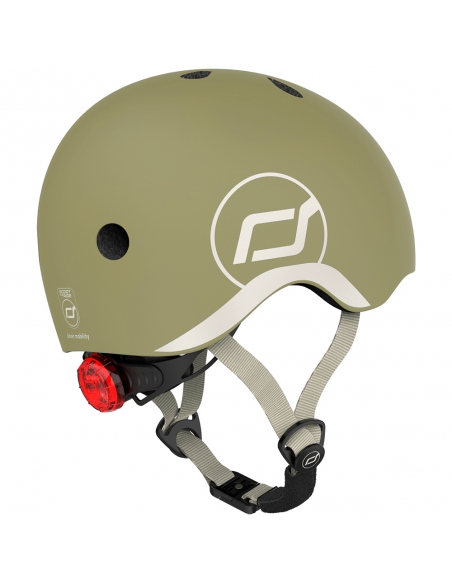 Kask dziecięcy Scoot&Ride Olive