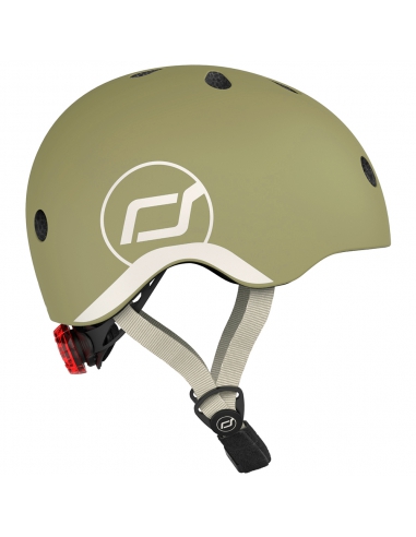 Kask dziecięcy Scoot&Ride Olive
