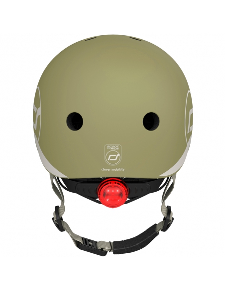 Kask dziecięcy Scoot&Ride Olive