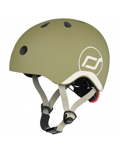 Kask dziecięcy Scoot&Ride Olive