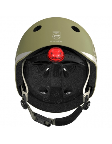 Kask dziecięcy Scoot&Ride Olive