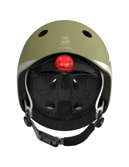 Kask dziecięcy Scoot&Ride Olive