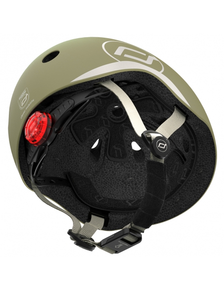 Kask dziecięcy Scoot&Ride Olive
