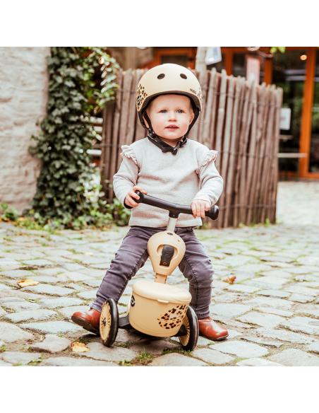 Hulajnoga i jeździk Scoot&Ride Highwaykick1 Lifestyle 2w1 Leopard + pasek do noszenia GRATIS