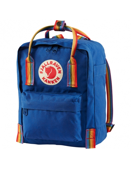 Plecak Fjallraven Kanken Rainbow Mini Deep Blue - Rainbow Pattern