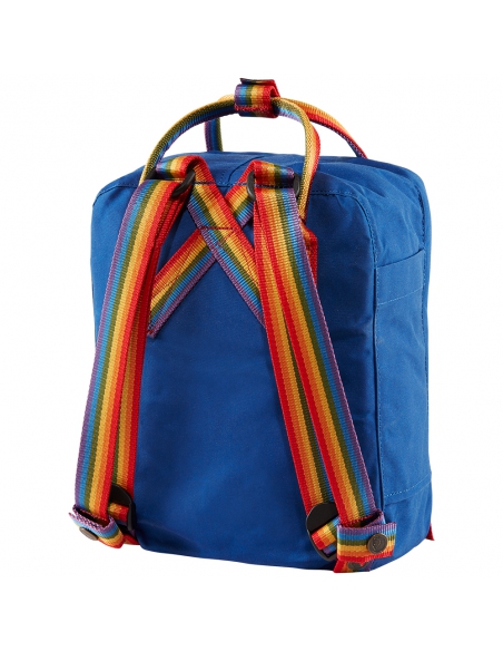 Plecak Fjallraven Kanken Rainbow Mini Deep Blue - Rainbow Pattern