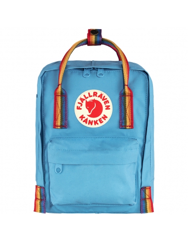 Plecak Fjallraven Kanken Rainbow Mini Air Blue - Rainbow Pattern