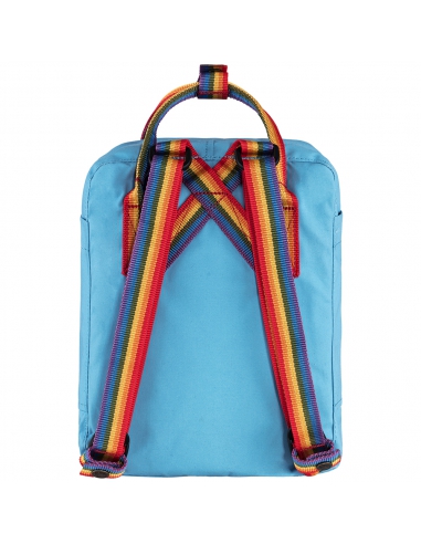 Plecak Fjallraven Kanken Rainbow Mini Air Blue - Rainbow Pattern