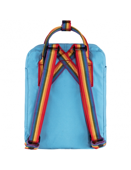 Plecak Fjallraven Kanken Rainbow Mini Air Blue - Rainbow Pattern