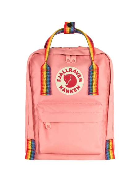Plecak Fjallraven Kanken Rainbow Mini Pink - Rainbow Pattern