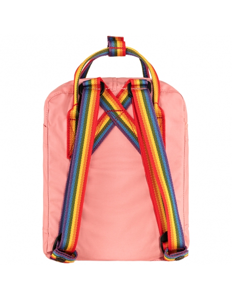 Plecak Fjallraven Kanken Rainbow Mini Pink - Rainbow Pattern
