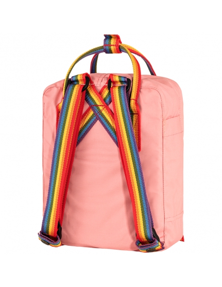 Plecak Fjallraven Kanken Rainbow Mini Pink - Rainbow Pattern