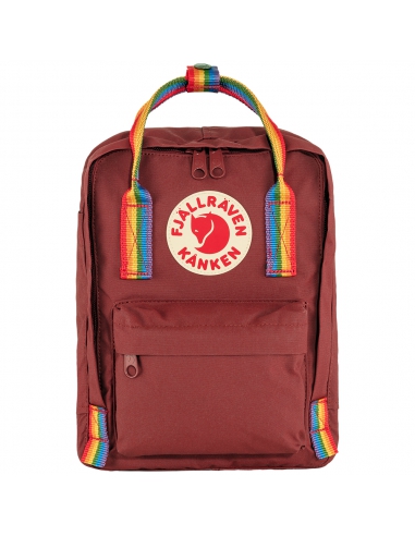 Plecak Fjallraven Kanken Rainbow Mini Ox Red - Rainbow Pattern